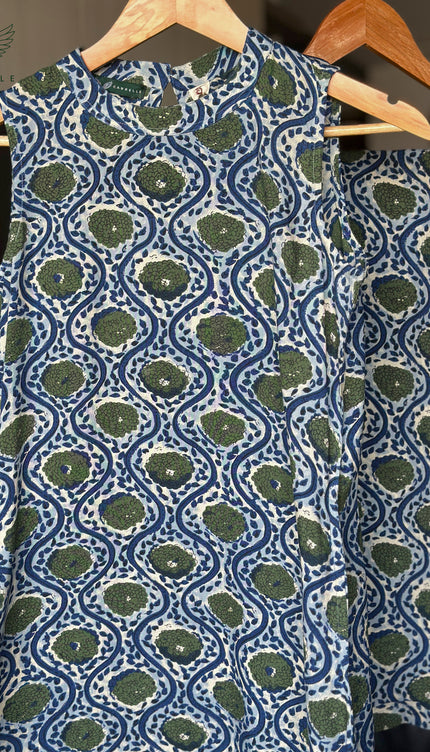 Moonlit Garden Co-ord Set (Attached Sleeves)
