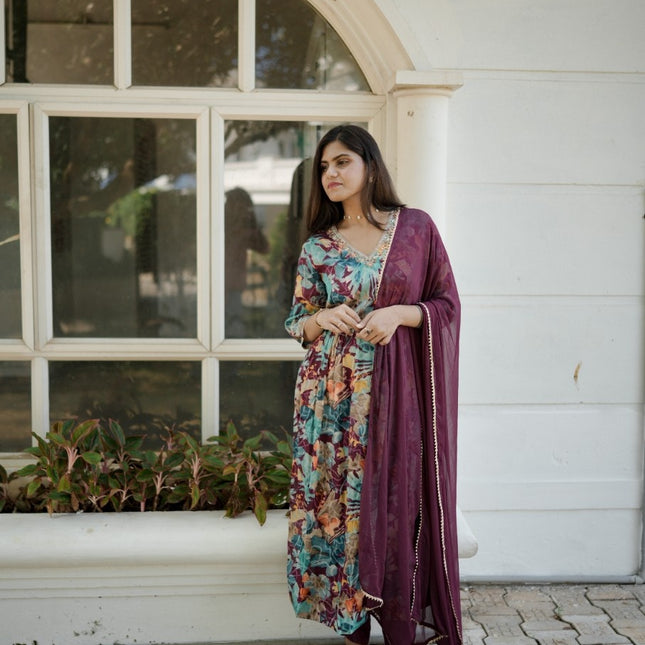 Meher Floral Salwar Set