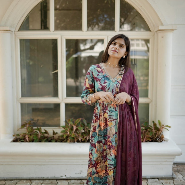 Meher Floral Salwar Set