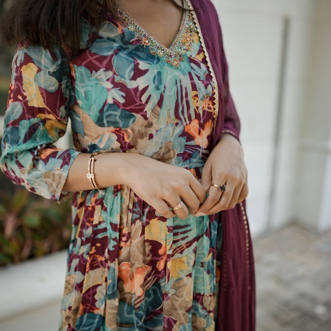 Meher Floral Salwar Set