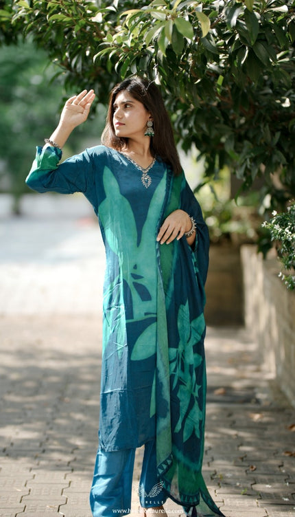Botanical Salwar Set