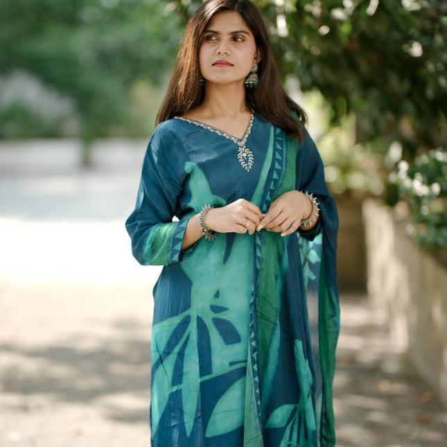 Botanical Salwar Set