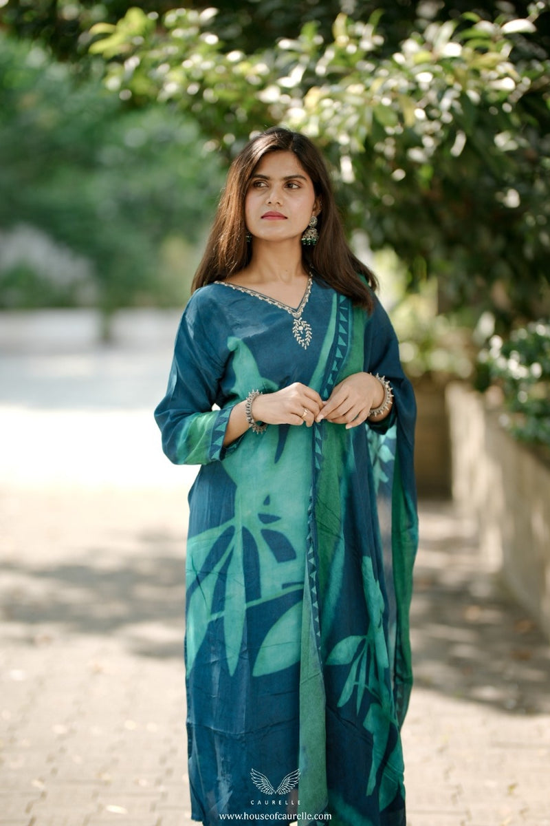 Botanical Salwar Set