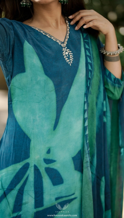 Botanical Salwar Set