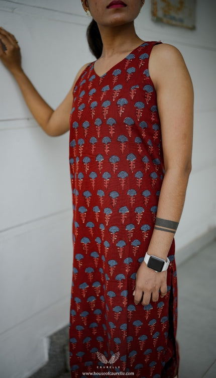 Scarlet Ease Kurta Set