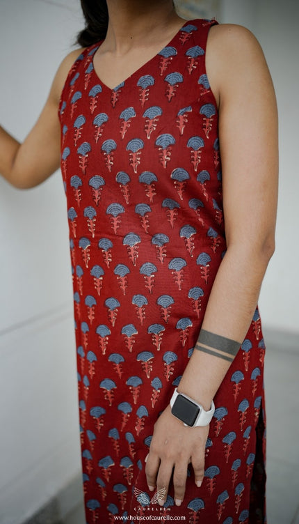 Scarlet Ease Kurta Set