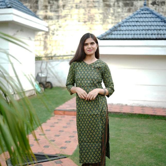 Quiet Fern Kurta Set