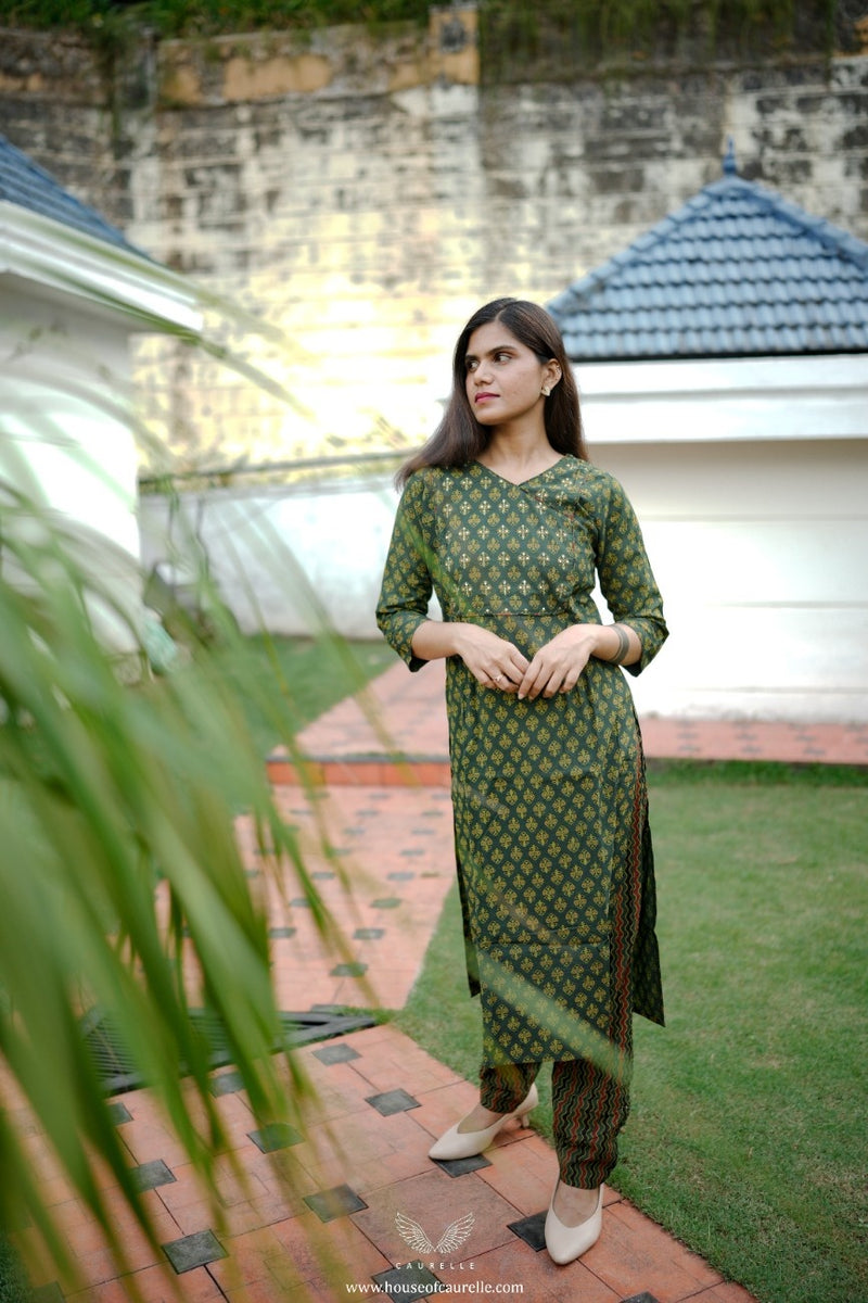Quiet Fern Kurta Set