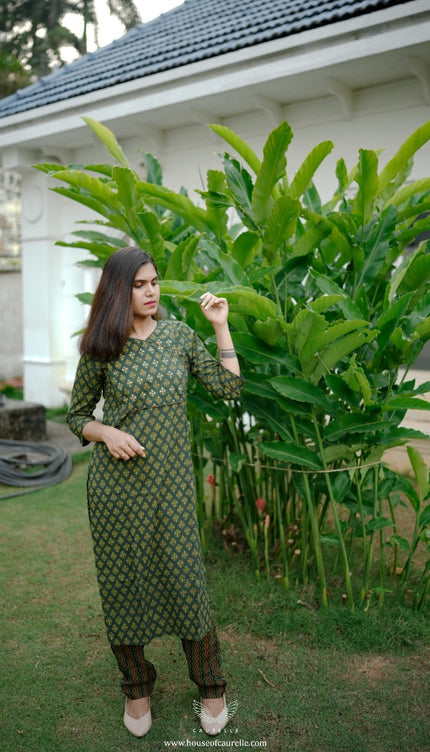 Quiet Fern Kurta Set