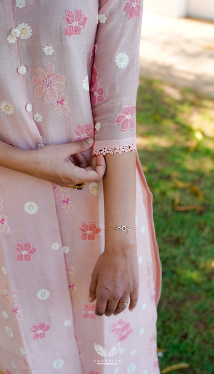Signature Mul Chanderi Kurta Set