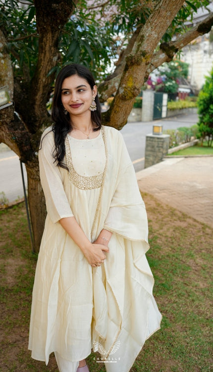 The Golden Trace Salwar Set