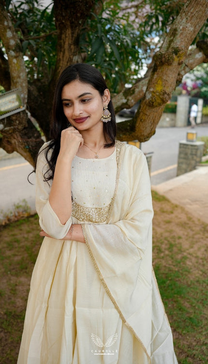 The Golden Trace Salwar Set