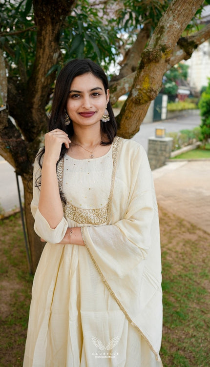 The Golden Trace Salwar Set