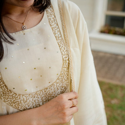 The Golden Trace Salwar Set