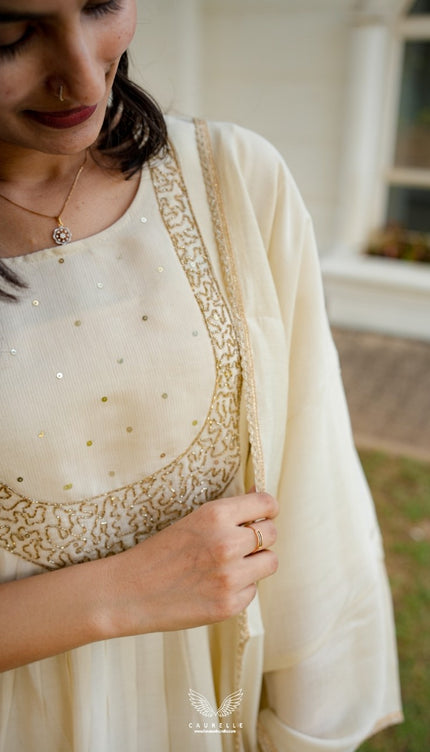 The Golden Trace Salwar Set