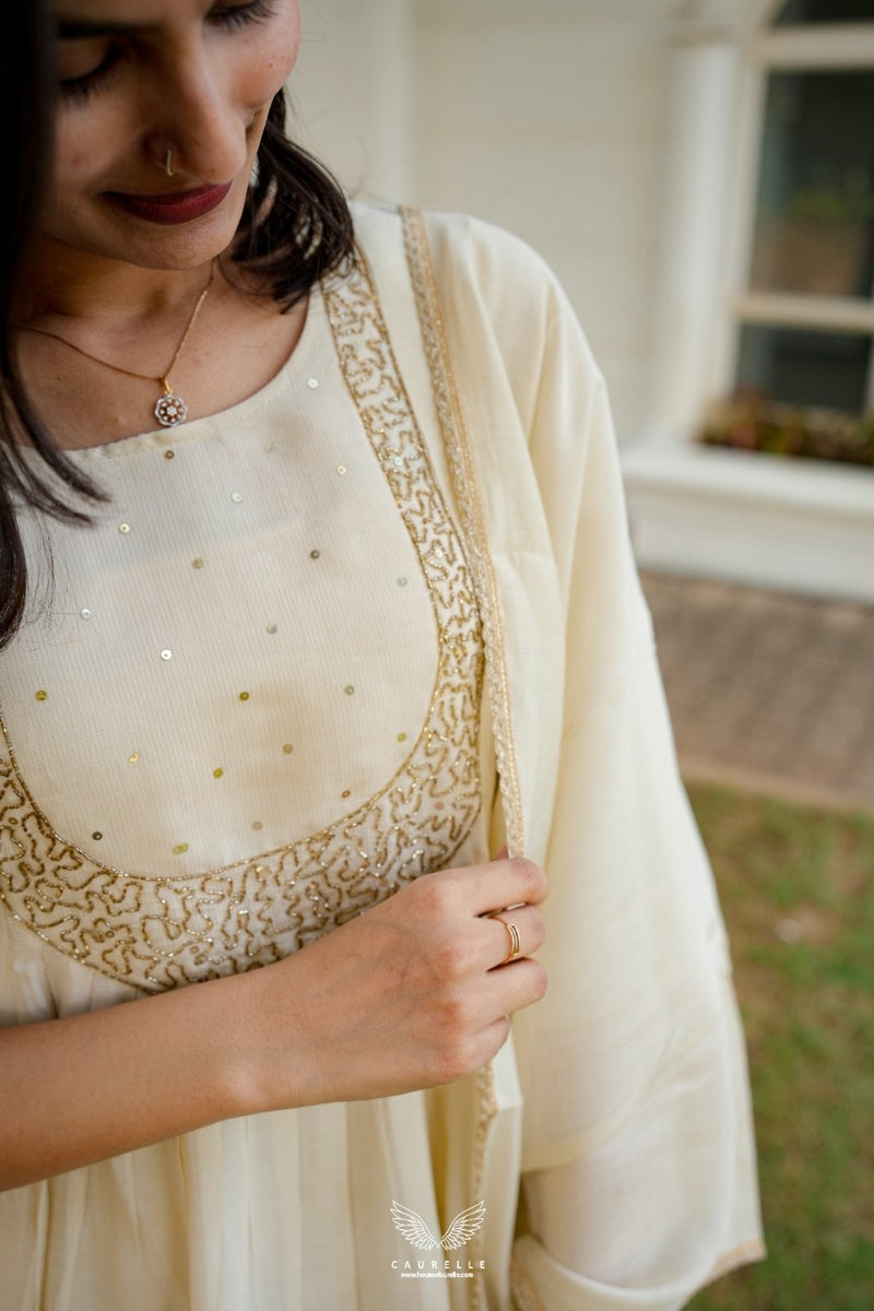 The Golden Trace Salwar Set