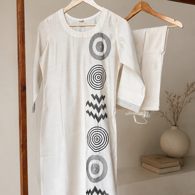 Monochrome Geometric Coord Set