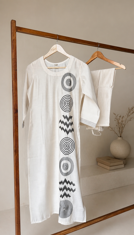 Monochrome Geometric Coord Set