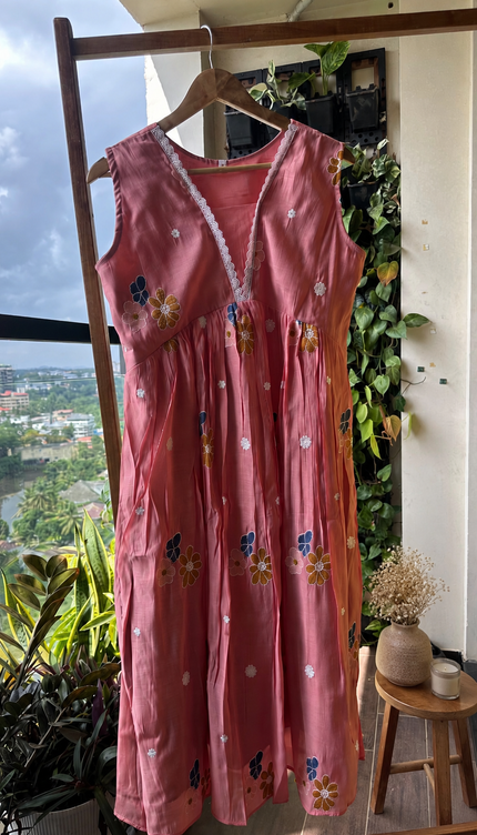 Garden of Blooms Embroidered Dress